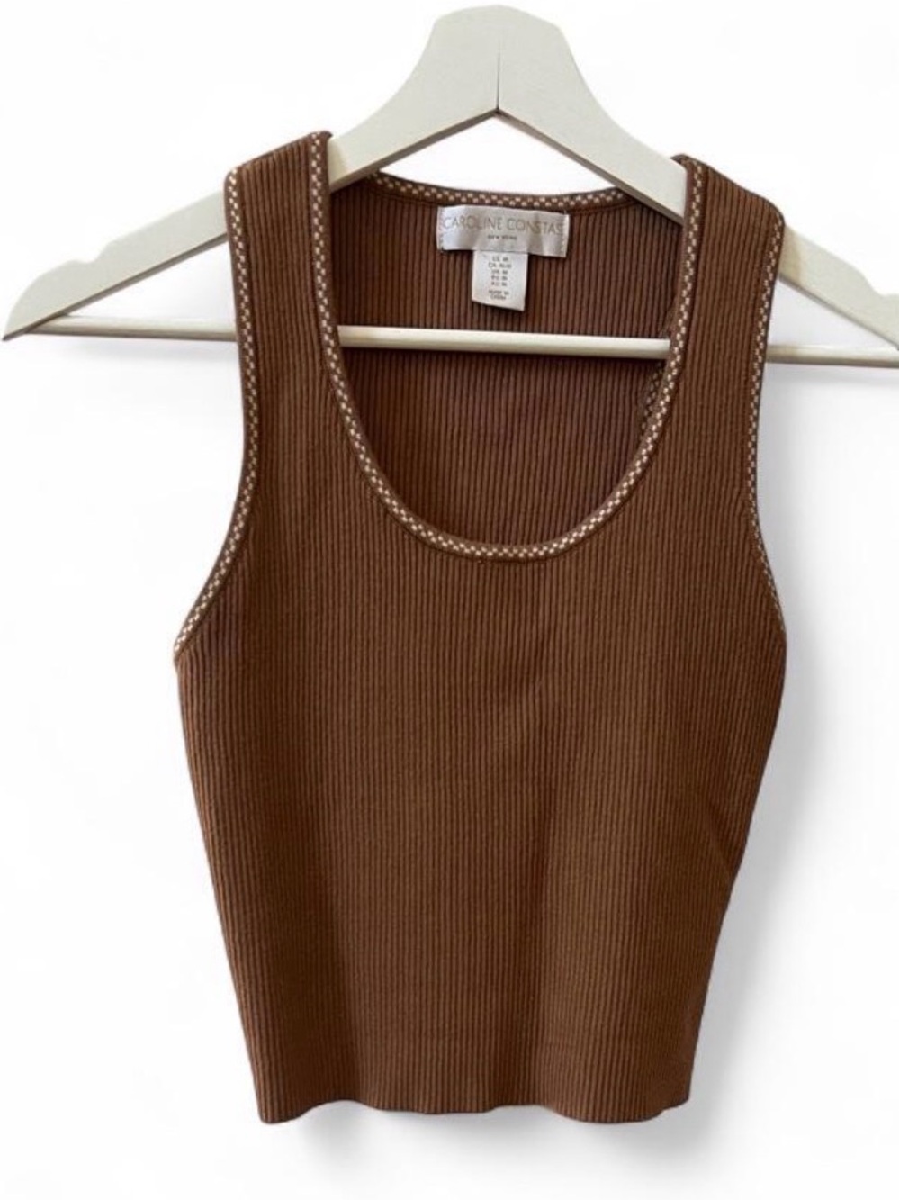 Sweater-Vest  Cropped Collegiate